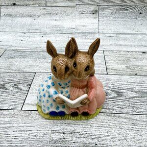Bunnykins Storytime #DB-9 Royal Doulton Golden Jubilee Celebration 1984